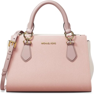 Michael Kors Marilyn Small Crossbody Bag(Gold-tone Hardware/Powder Blush Multi)