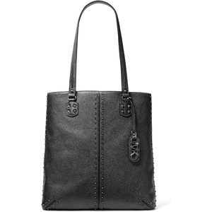 Michael Kors Women’s Astor Studded Large Tote Bag(Tonal-hardware/Gunmetal)
