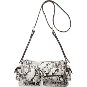 Michael Kors Women’s Dakota Small Convertible Pocket Crossbody Bag(Silver-tone Hardware/Aluminum)
