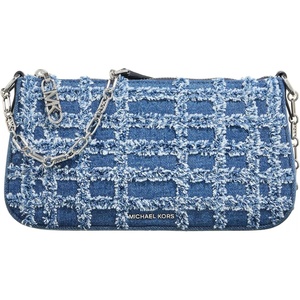 Michael Kors Women’s Empire Medium Chain Pouchette(Denim)
