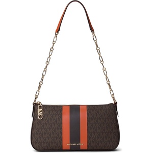 Michael Kors Women’s Empire Medium Chain Pouchette(Orange Punch)