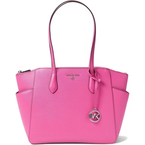 Michael Kors Women’s Marilyn Medium Top Zip Tote(Cerise)