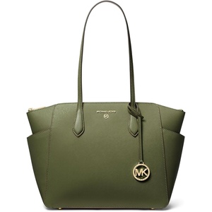 Michael Kors Women’s Marilyn Medium Top Zip Tote(Smokey Olive)