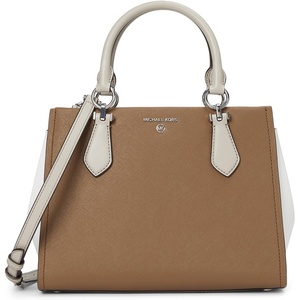 Michael Kors Women’s Marilyn Satchel(Driftwood Multi)