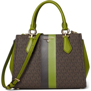 Michael Kors Women’s Marilyn Satchel(Meadow Green)