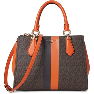 Michael Kors Women’s Marilyn Satchel(Orange Punch)
