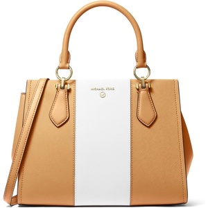 Michael Kors Women’s Marilyn Satchel(Pale Peanut Multi)