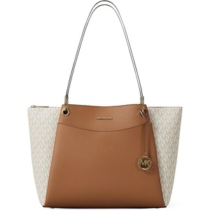 Michael Kors Women’s May Large Tote(Vanilla/Acorn)