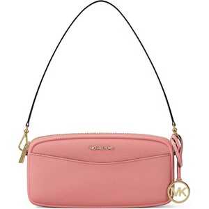 Michael Kors Women’s May Small Convertible Pouchette Crossbody(Gold-tone Hardware/Leather/Primrose)