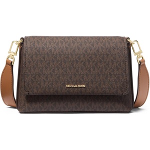 Michael Kors Women’s Nessa Small Messenger(Brown/Acorn)