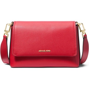 Michael Kors Women’s Nessa Small Messenger(Crimson)