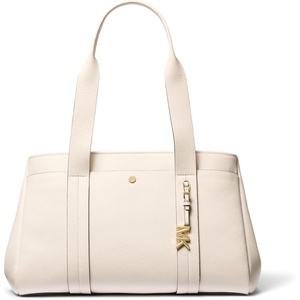 Michael Kors Women’s Romee Large Tote(Gold-tone Hardware/Light Cream)