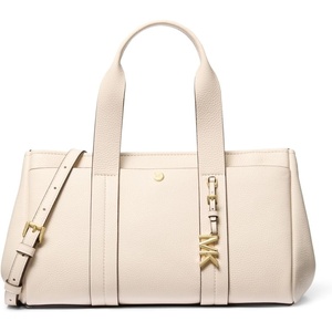 Michael Kors Women’s Romee Small Satchel(Light Cream)