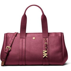 Michael Kors Women’s Romee Small Satchel(Mulberry)