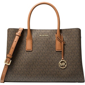 Michael Kors Women’s Ruthie Large Satchel(Brown/Acorn)
