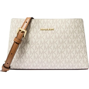 Michael Kors Women’s Ruthie Small Crossbody Bag(Vanilla/Acorn)