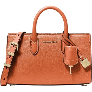 Michael Kors Women’s Scarlett Extra-small Crossbody Bag(Gold-tone Hardware/Orange Punch)